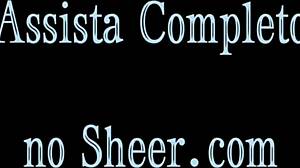 Preta Do Rabo Guloso Bangs With Big Black Cock In Lingerie!