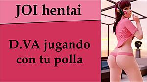 D.Va Invites You To Play A Game In Spanish.