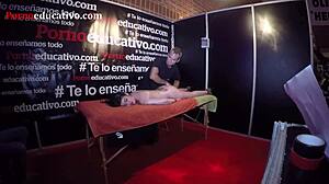 Ana marco gets erotic massage with fingering and orgasm! 😉