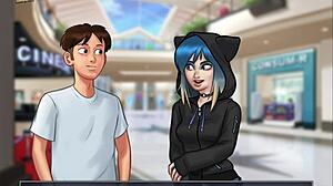 what happens in summertime saga 153 with teen tits?