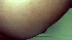 I love my stepson's big black cock in my fat ass.