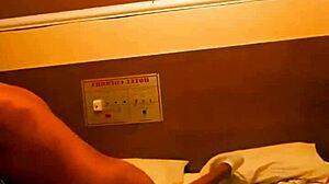 Passive Partner Eats Ball With Satisfaction