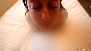 Deepthroating and awesome face fucking with girlfriend and friend