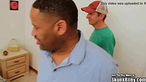 Thin Masked Wife Fucks Big Black Cock In Interracial Action!