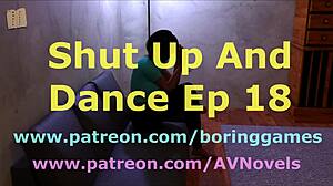 milf dances showing big tits and ass