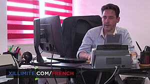 Luna Rival gets her ass fucked on the office desk.