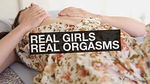 Yanks lesbians clementine and vi orgasm wetly