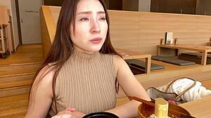 Misu enjoys sauna and foot bath