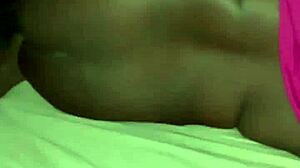 I love my stepson's big black cock in my fat ass.