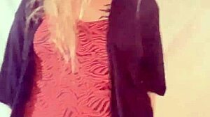 I’m Obsessed with Hot Blonde Dancing in Crotchless Panties