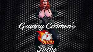 grannys throwback to old times with orgasm