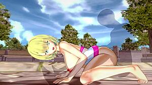 3d hentai with big ass and tits squirting and orgasming