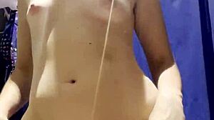 hidden camera catches latina teen 18+ in dressing room