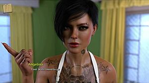 Shut up and dance with big tits and ass milf