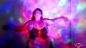 bbw goddess worship dance and oil her plump naked body