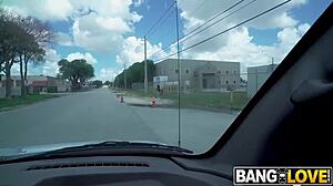 Dylann Vox Stripper Hops On The Bus With Intense Action.