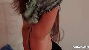 Celina rubs to orgasm.