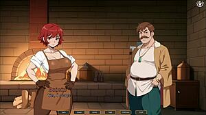 tomboy love in hot forge hentai game ep 5 risky doggystyle outdoor fuck in front of strangers