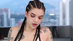 steamy hot latina emyy roses gets pounded hard by a bwc in her first porn video