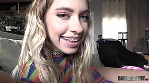 baddaddypov - small tits teen khloe kapri needin step dads dick so bad