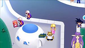 dragon ball kame paradise 2 multisex part 1 features time travel fuckery with monsters