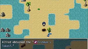 while i work, friends play with pervert grabbing tits