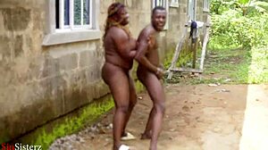 landlord catches tenant fucking outside