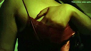 black tits in red tank top getting nipples sucked