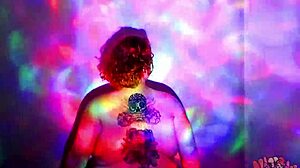 bbw goddess worship dance and oil her plump naked body