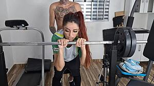 Employees caught in the back of the store