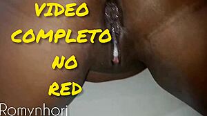 Brazilian couple in Jumbo Hotel Rio invites waiter for wild anal fun