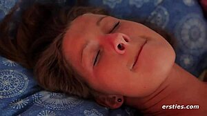 Celina rubs to orgasm.