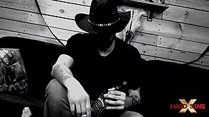 Hollywood Bill slams Tessy Wild with rough doggystyle and rimjob. Big cock dives into juicy action for cash.  