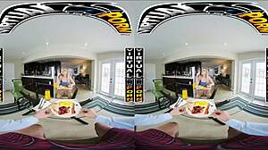 blake blossom shows off her big tits and ass in vr pov