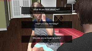 Rough Roleplay at Bus Stop with Shaved Pussy Creampie