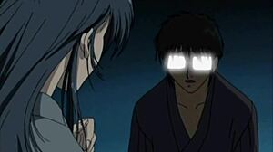 Is this bound hentai slut getting railed?