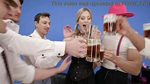 Ria Sunn Soaking Wet at Beer Festival