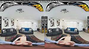 blake blossom shows off her big tits and ass in vr pov