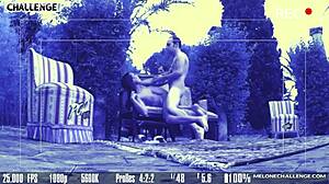 Mea Melone & Wendy Moon paukuttavat espanjalaisia kavereita ulko-orgiassa