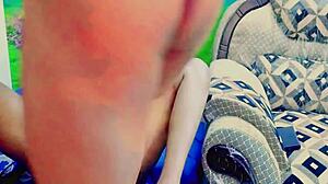 Man, my step cousin's tight ass took me raw and I came on her tits!