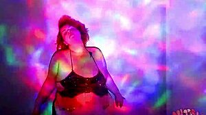 bbw goddess worship dance and oil her plump naked body