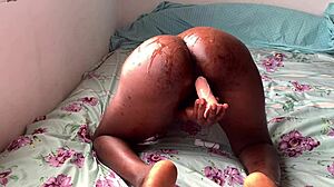 Big Booty Emelia Getting Fisted And Fucked Hard!