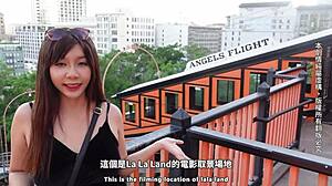 lewd asian milf gets creampie on honeymoon 😏