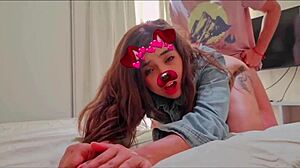 blonde's big ass gets fucked in homemade compilation