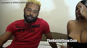 Sexy thick bbw couple zada roze fucked by hubby