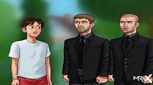 crashed in barn after hot teen sex