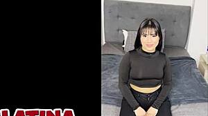 latina slut in casting with monster cock first time