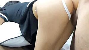 Hell Yeah! My Hermanastra Dances Sensually After School, I Penetrate Her Before Dad Arrives!