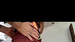 naughty niece takes married guy to deposit for pussy