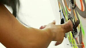 Busty Brunette Girl Gets Surprised with Fat Dick